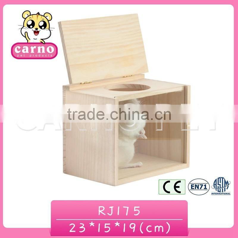 Customized wooden colorful hamsters' bathroom pet bathtub for sale