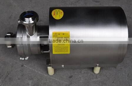Food grade stainless steel milk self priming pumps