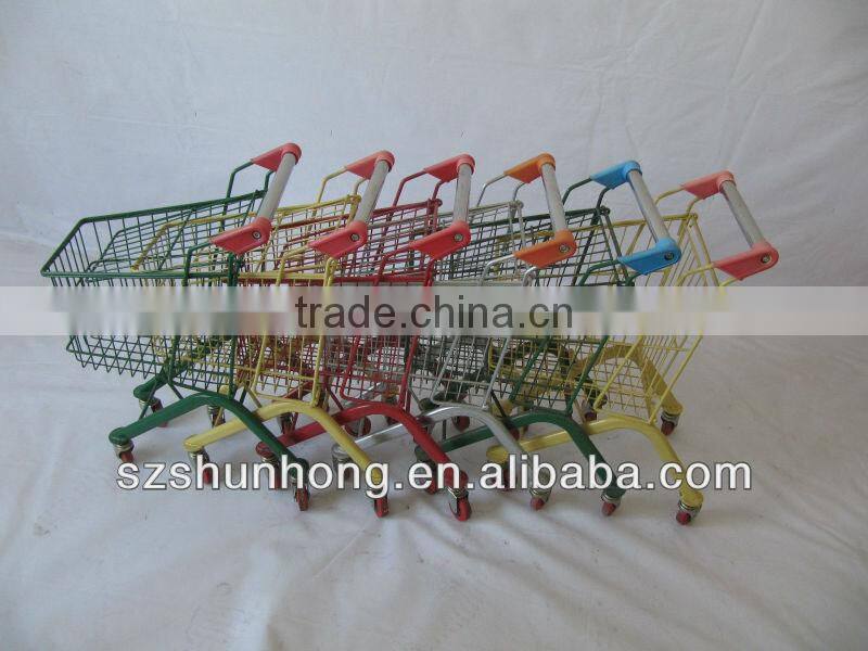 children shopping cart/kids supermarket trolley