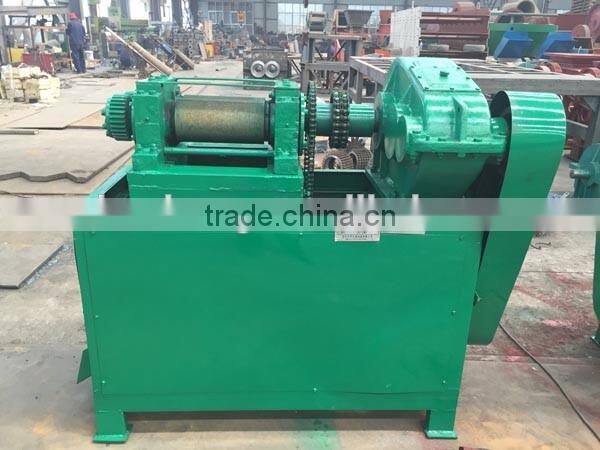 Double roller pelletizer machine, granulator making machine with CE