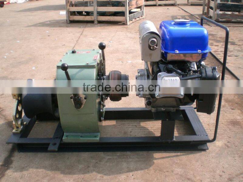 3 Ton Petrol Engine Powered Winch/Cable Drum Winch