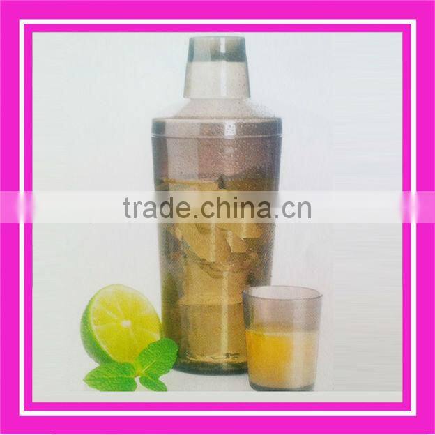 plastic shaker & ice shaker & plastic juice shaker