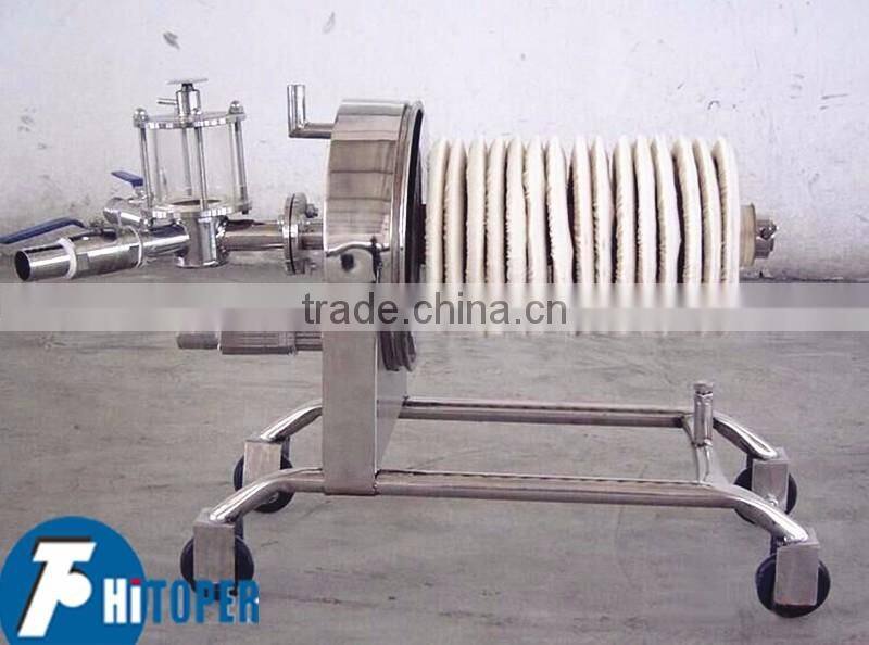 Water treatment technology of solid-liquid separation filter,Toper diatomite filter for sale