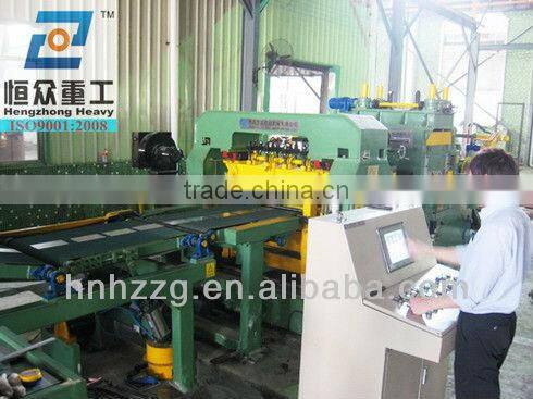 Sheet Metal Machinery Cross Cutting Production Line