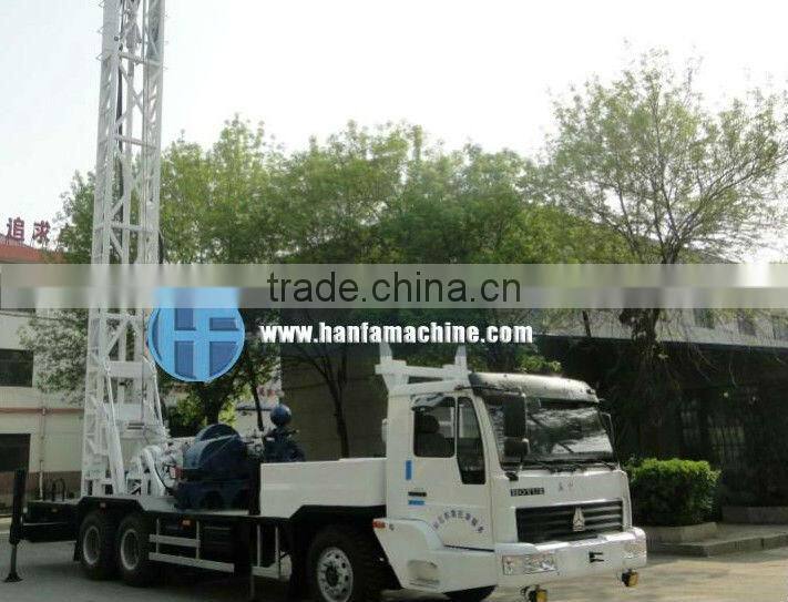 HFT350B truck water well drilling rig machine