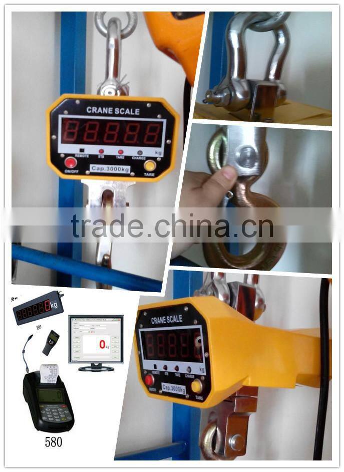 New model electronic scale crane scale 5 ton low price