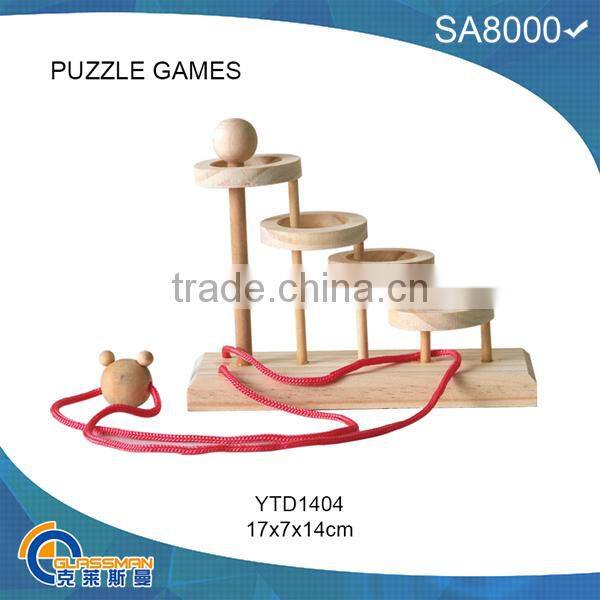Wooden Jigsaw Puzzle Patterns Puzzle Game for Child