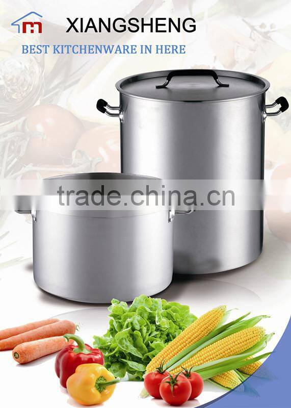 Trade Assurance Stainless Steel Commercial Pot for 225L volume