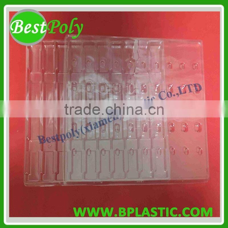 Clam shell blister pack, packing tray blister, clamshell packaging