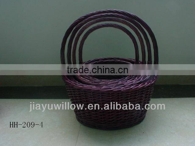 Factory willow basketry Wicker baskets