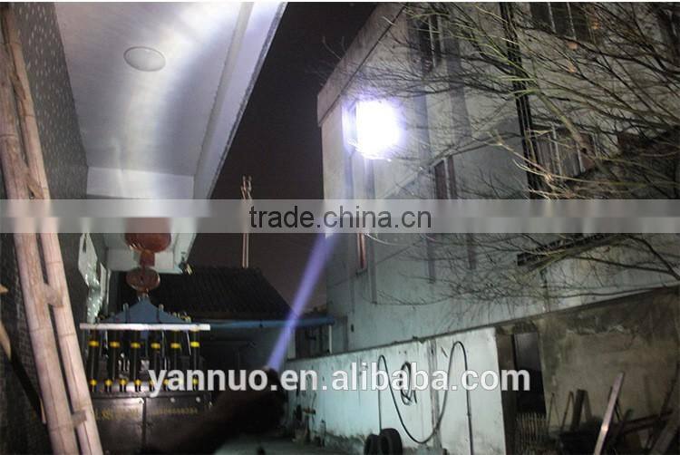 G700 LED Aluminum Rechargeable Tactical Flashlight, 18650 battery casing