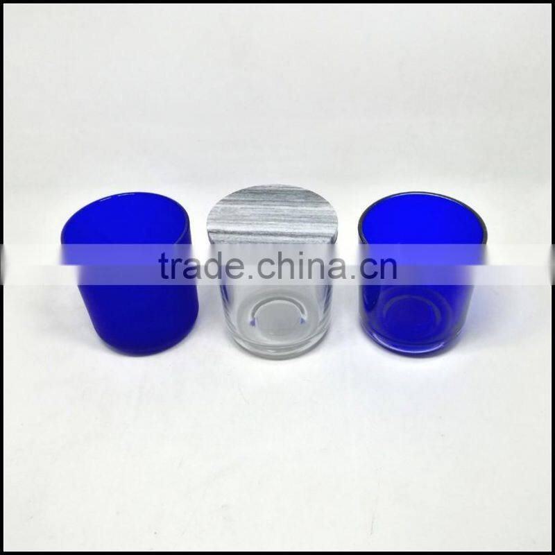 North America super quality best selling factory customized glass candle jar