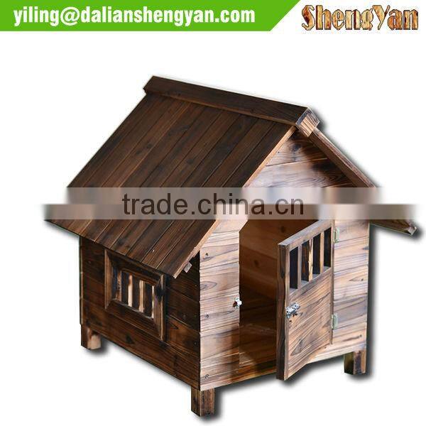 Cheap Simple Unfinished Sanded Outdoor Wood Dog Fence