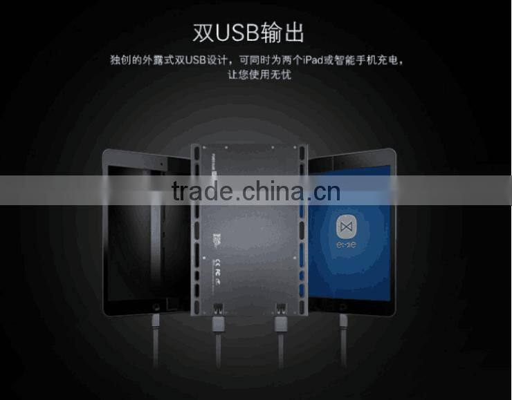 Notebook mobile power bank ultra-thin large-capacity mobile phone power bank high-end gift factory direct