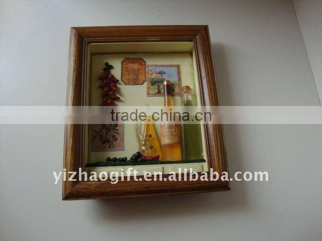unique fashion special bamboo photo frame