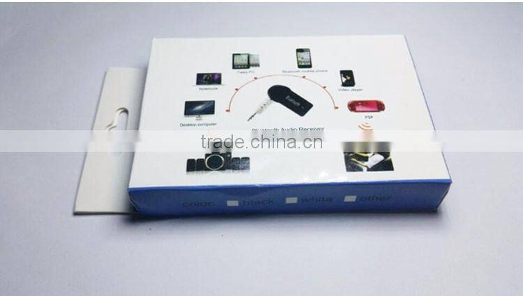 Latest Wireless 3.5mm AUX Music Receiver bluetooth car receiver 12v