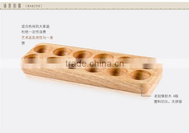 wooden kitchen storage egg tray mould