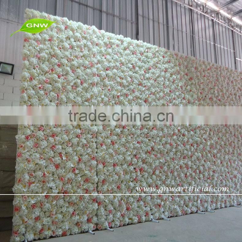 GNW FLW1512-1 artificial white flower arches for western outdoor wedding decoration