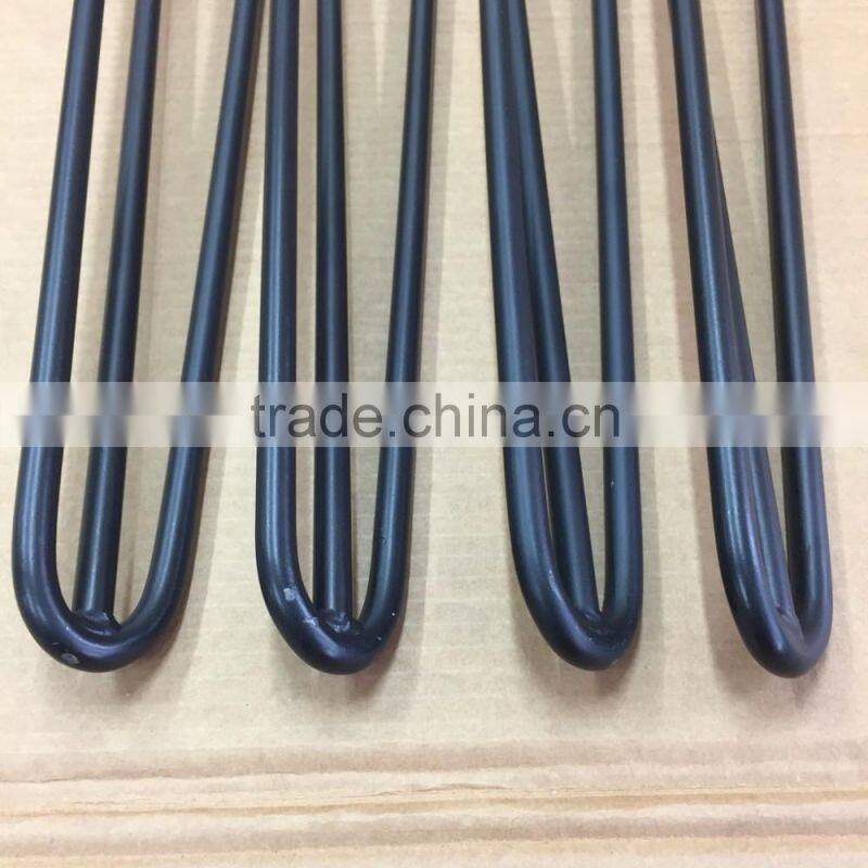Furniture Accessory 28 inch 2 Rod Solid Steel Hairpin Table Legs