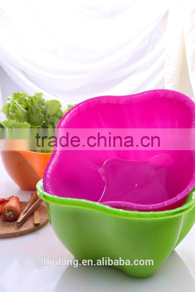 BPA-Free plastic fruit vegetable basket/Kitchen vegetable storage basket