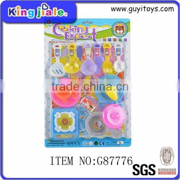 Funny children cooking plastic kids mother garden kitchen toy set