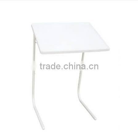 Portable, Multi Purpose, Foldable TV Dinner Table with 6 Height Adjustment & 3 Different Angles