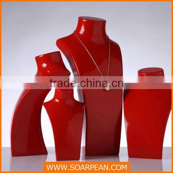 Fiberglass Necklaces Bust Jewelry Mannequin