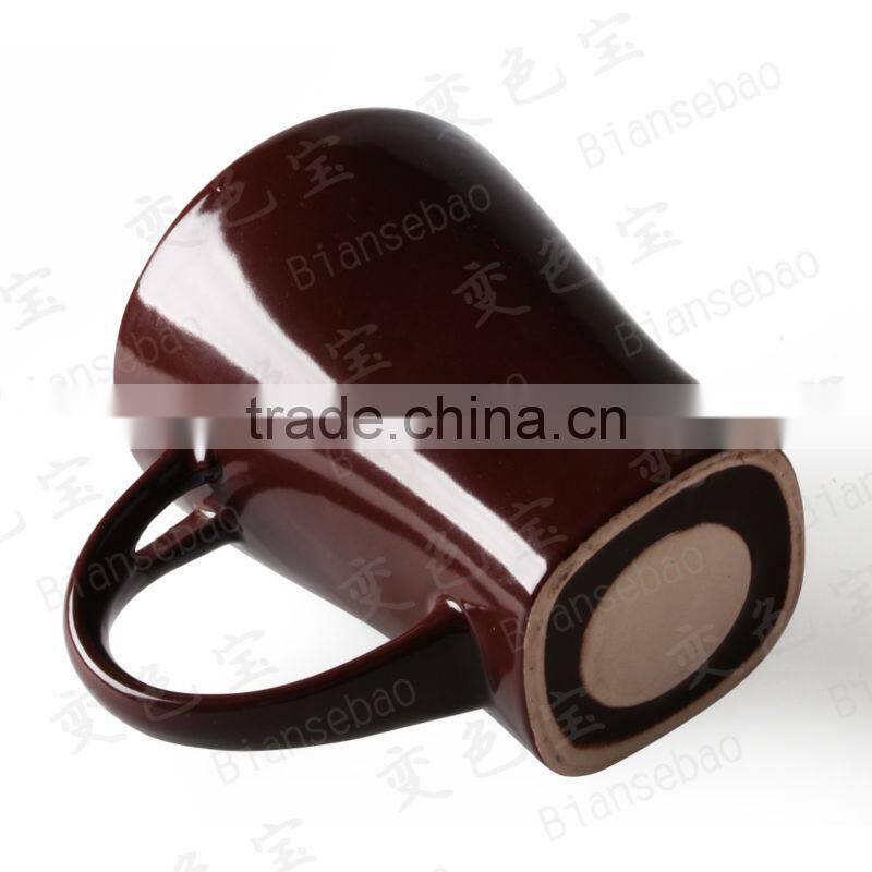 New Glazed Ceramic Mini Chocolate Fondue Set With Forks