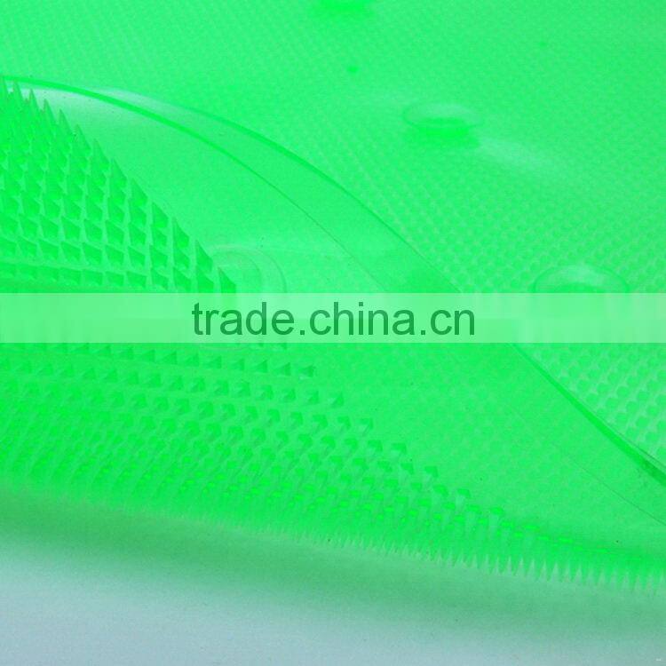 Cheap eco friendly pvc backed anti slip bath mat