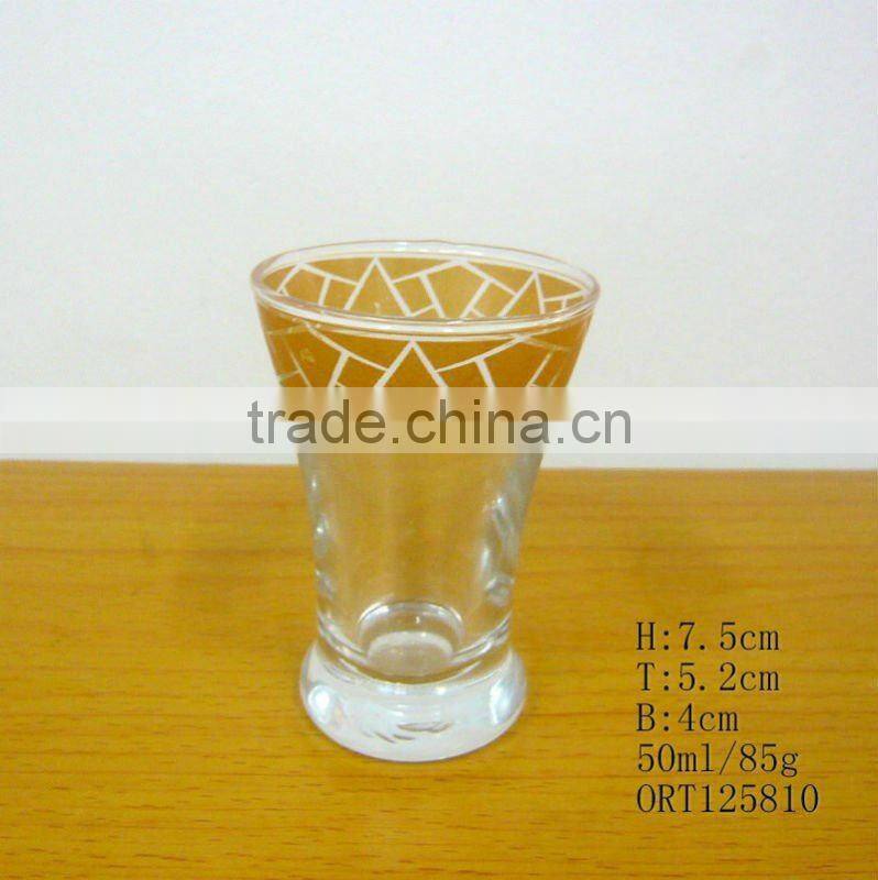 2oz spirit shot glass cup