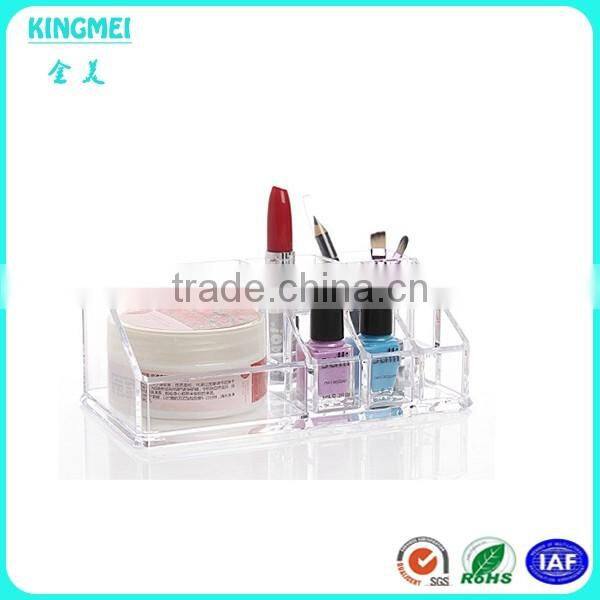 Acrylic nail polish bottle holder,nail polish holder box & lipstick box