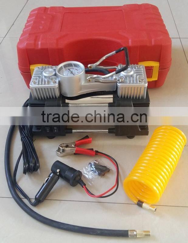 Automatic Truck Tire Inflation Tyre Inflator Car Air Compressor Portabe 12v DC Mini Air Pump