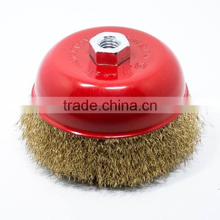 High quality polishing tools cup steel wire brush