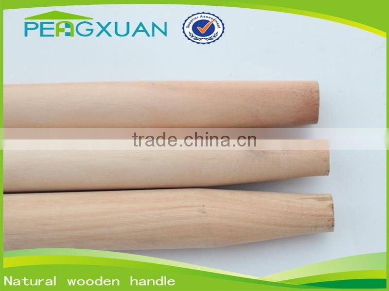 natural wooden shovel handle taper end