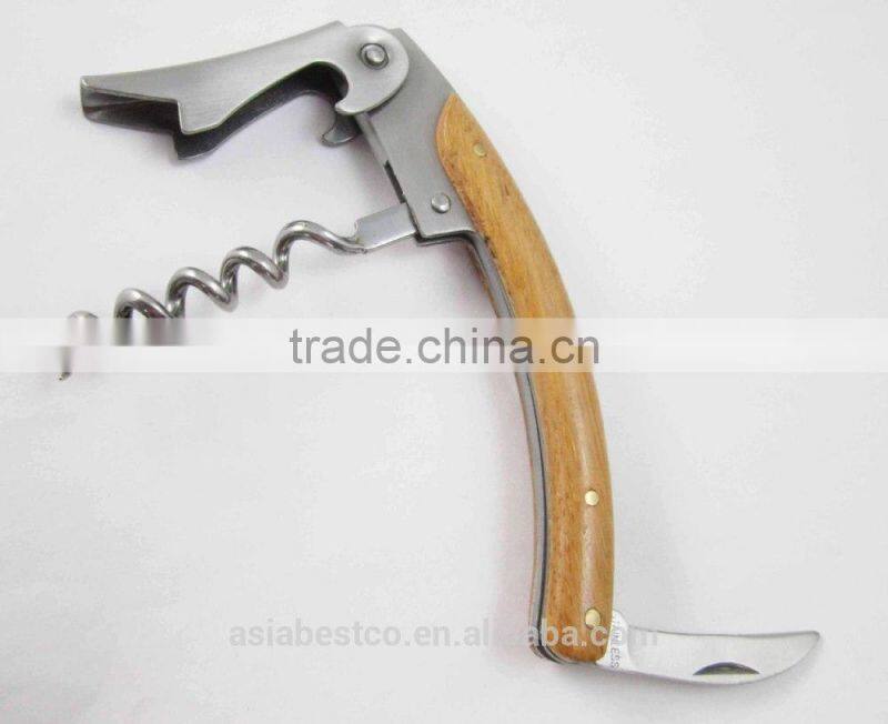 Multifunction Metal Bottle Opener And Corkscrew