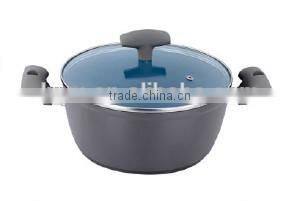 16cm eco friendly forged aluminum nonstick sauce pot