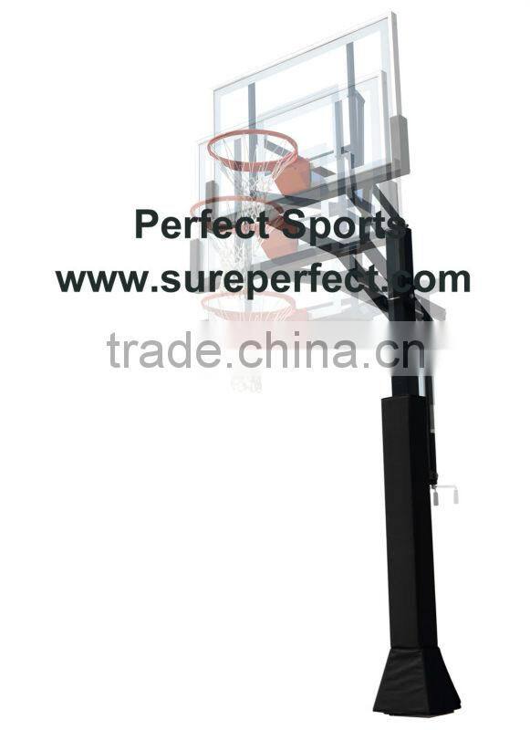 Front Mount Flex Basketball Goal With Net
