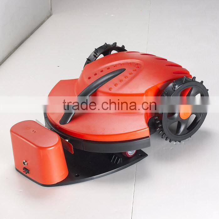 lead-acid battery cutting width 28cm intelligent slope mower, high efficiency gardening tool