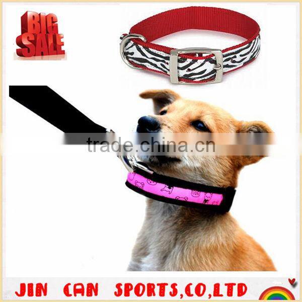 2014 new style! adjustable led pet dog collars