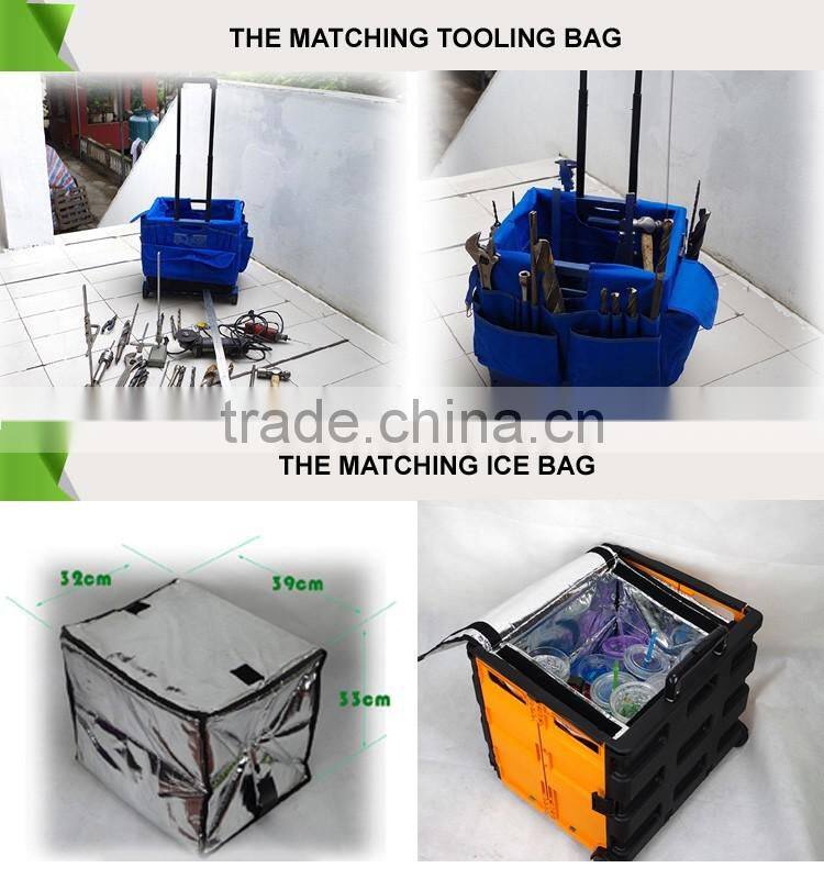 Lightweight Folding Hand Cart/Collapsible Wheeled Hand Cart