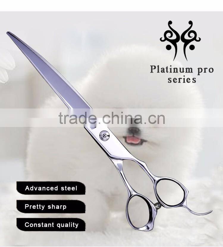 7.5" Topotdor Pet Grooming Trimmer Scissor for Dog and Cat Durable Stainless Steel Blade