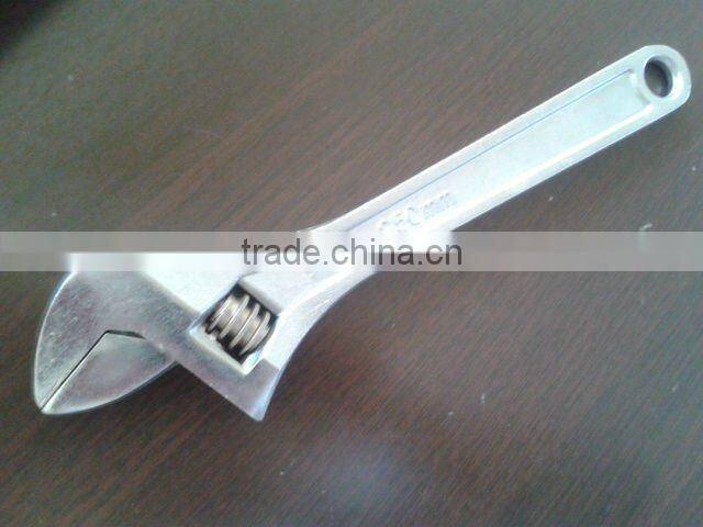 12"*300mm chrome plating Adjustable Wrench set