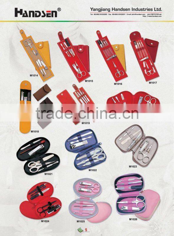 Popular bag shape manicure set