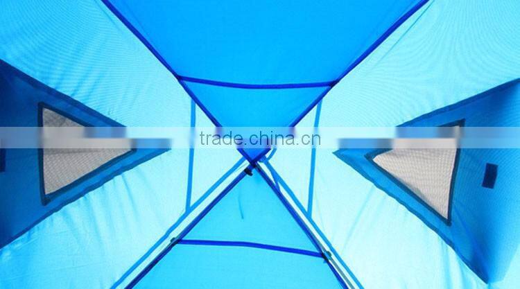 outdoor camping double layer 3-4 person family water proof tent