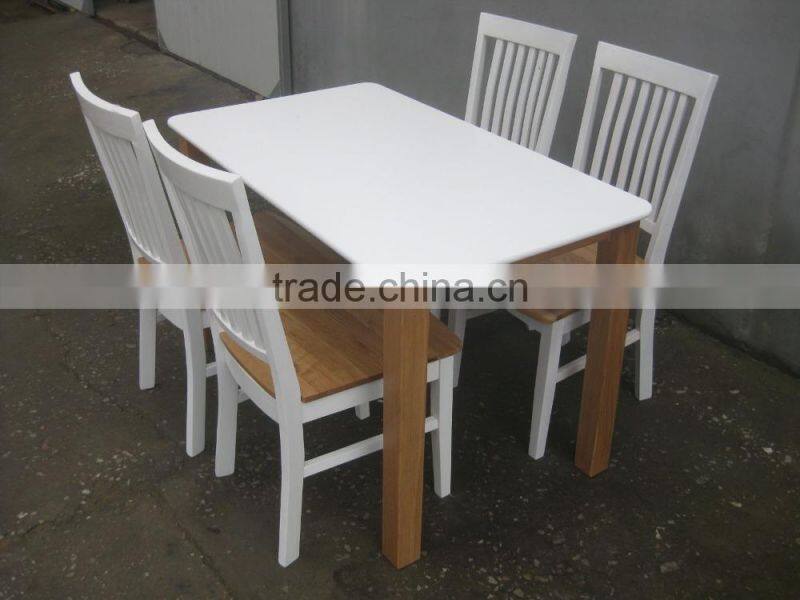 2015 Qing dao wood luxury dining room set in living room