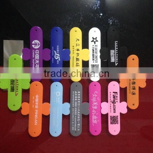 New arrival high quality Cell phone silicone stand/silicone phone holder/touch-U phone stand