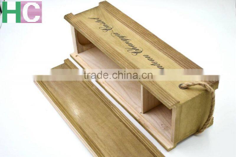 Customized Wholesale luxury tea wood packing box/pine wood wine boxes/vintage wooden box for fruit and vegetables wine, beverage