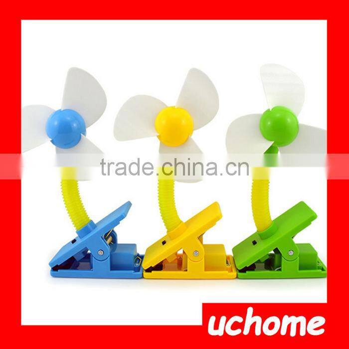 UCHOME Electric Flexible Table Portable Desk Usb Mini Clip Fan
