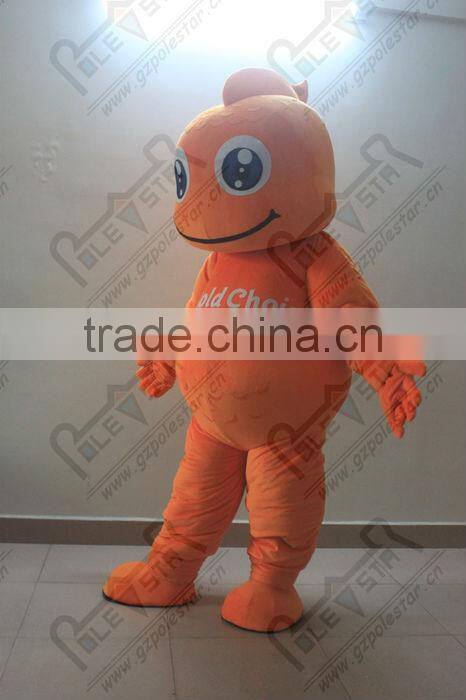 hot sale gold fish mascot costumes
