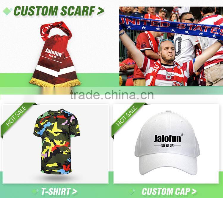 2017 custom fans scarf